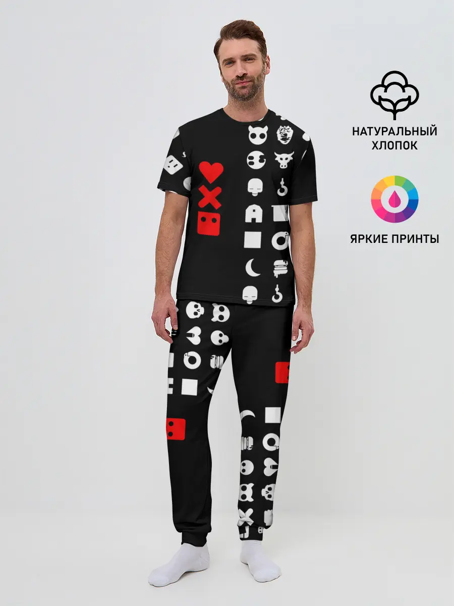 Мужская пижама с брюками / Любовь, смерть и роботы