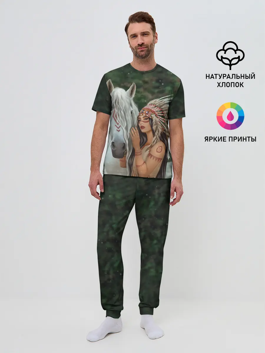 Мужская пижама с брюками / Дочь вождя