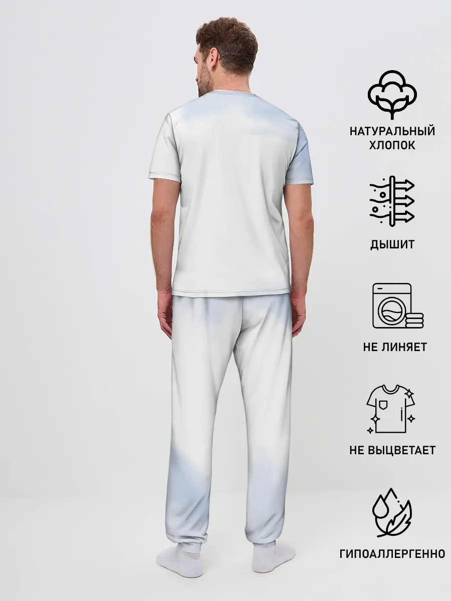 Мужская пижама с брюками / Nezuko Kamado Kimetsu no Yaiba