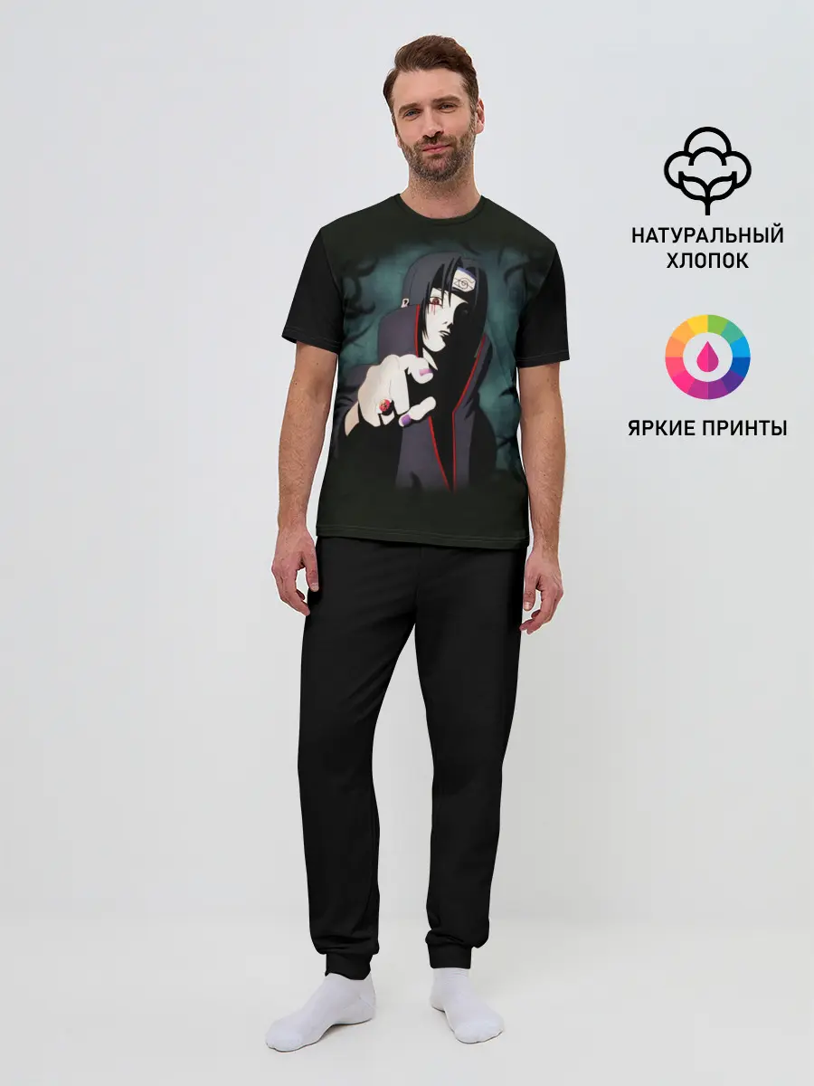 Мужская пижама с брюками / Итачи Аниме | Anime Itachi