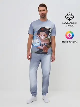 Мужская пижама с брюками / Asakura Yo