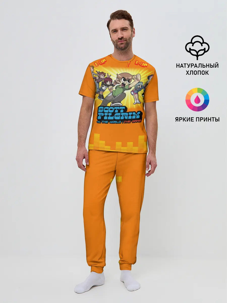 Мужская пижама с брюками / Scott Pilgrim