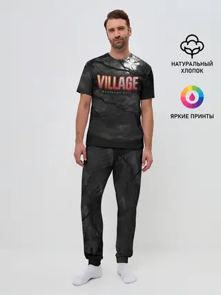Мужская пижама с брюками / Resident Evil: Village $$$
