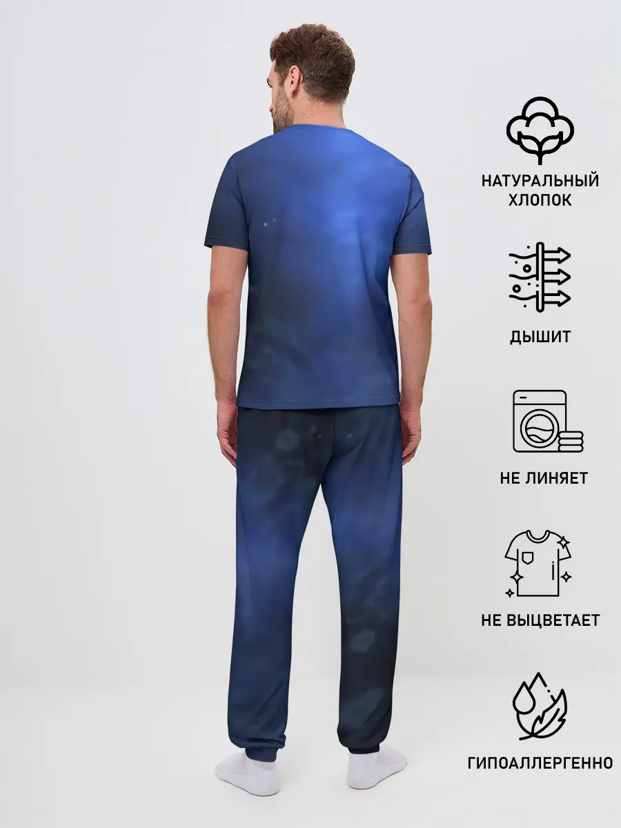 Мужская пижама с брюками / Незуко Камадо Kimetsu no Yaiba