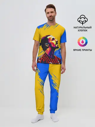 Мужская пижама с брюками / ЗЛАТАН ИБРАГИМОВИЧ / ШВЕЦИЯ