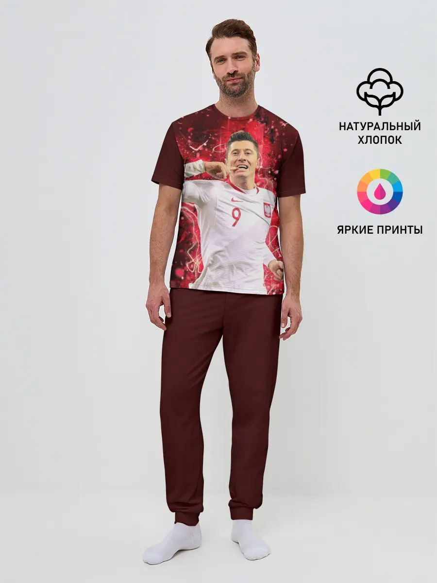 Мужская пижама с брюками / Lewandowski | Левандовски | 9