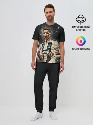 Мужская пижама с брюками / Криштиану Роналду