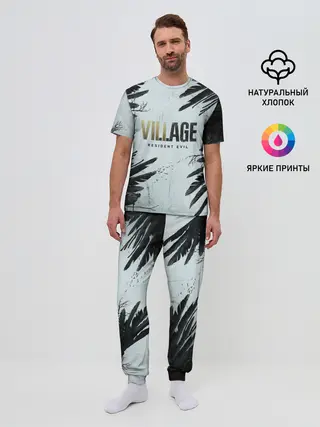 Мужская пижама с брюками / Resident Evil Village. Crow