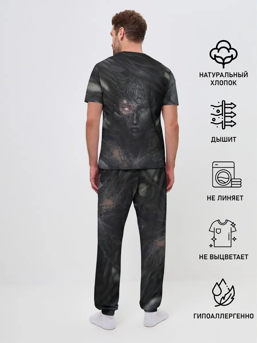 Мужская пижама с брюками / Возрождение