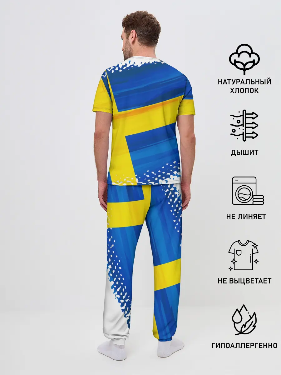 Мужская пижама с брюками / ЗЛАТАН ИБРАГИМОВИЧ / ШВЕЦИЯ