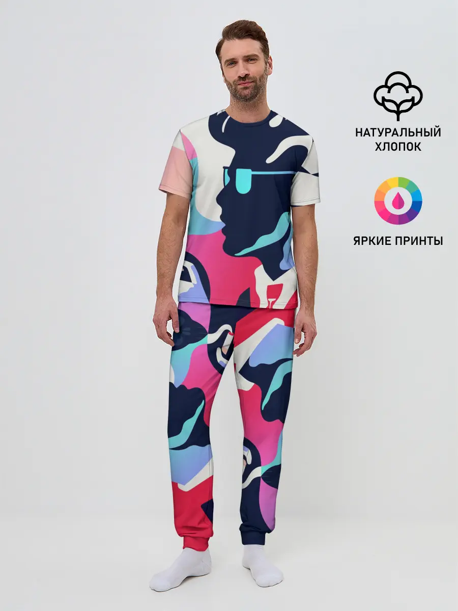 Мужская пижама с брюками / Персонаж
