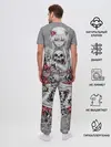 Мужская пижама с брюками / Девушка с черепом