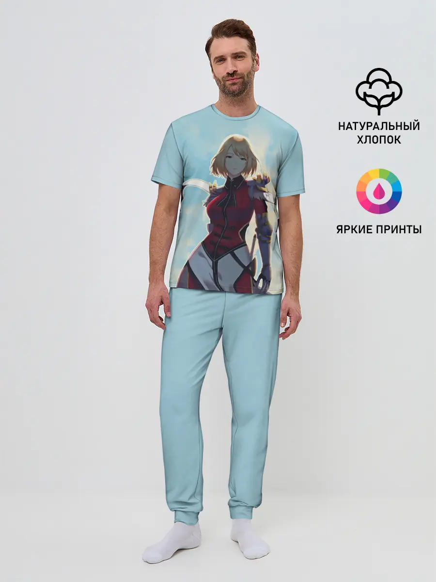 Мужская пижама с брюками / Cha Hae-In