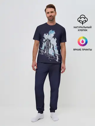 Мужская пижама с брюками / Сон Джин-Ву