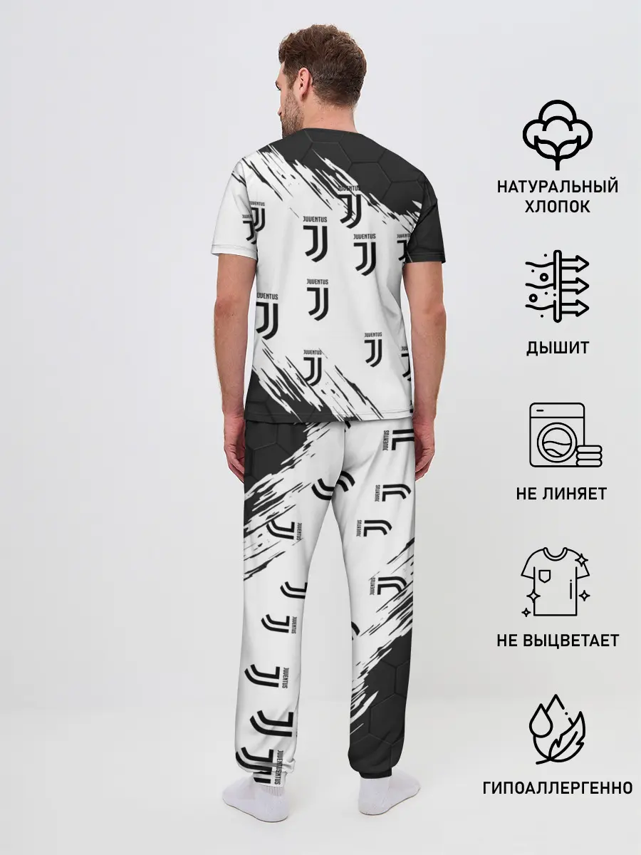 Мужская пижама с брюками / КРИШТИАНУ РОНАЛДУ / ЮВЕНТУС