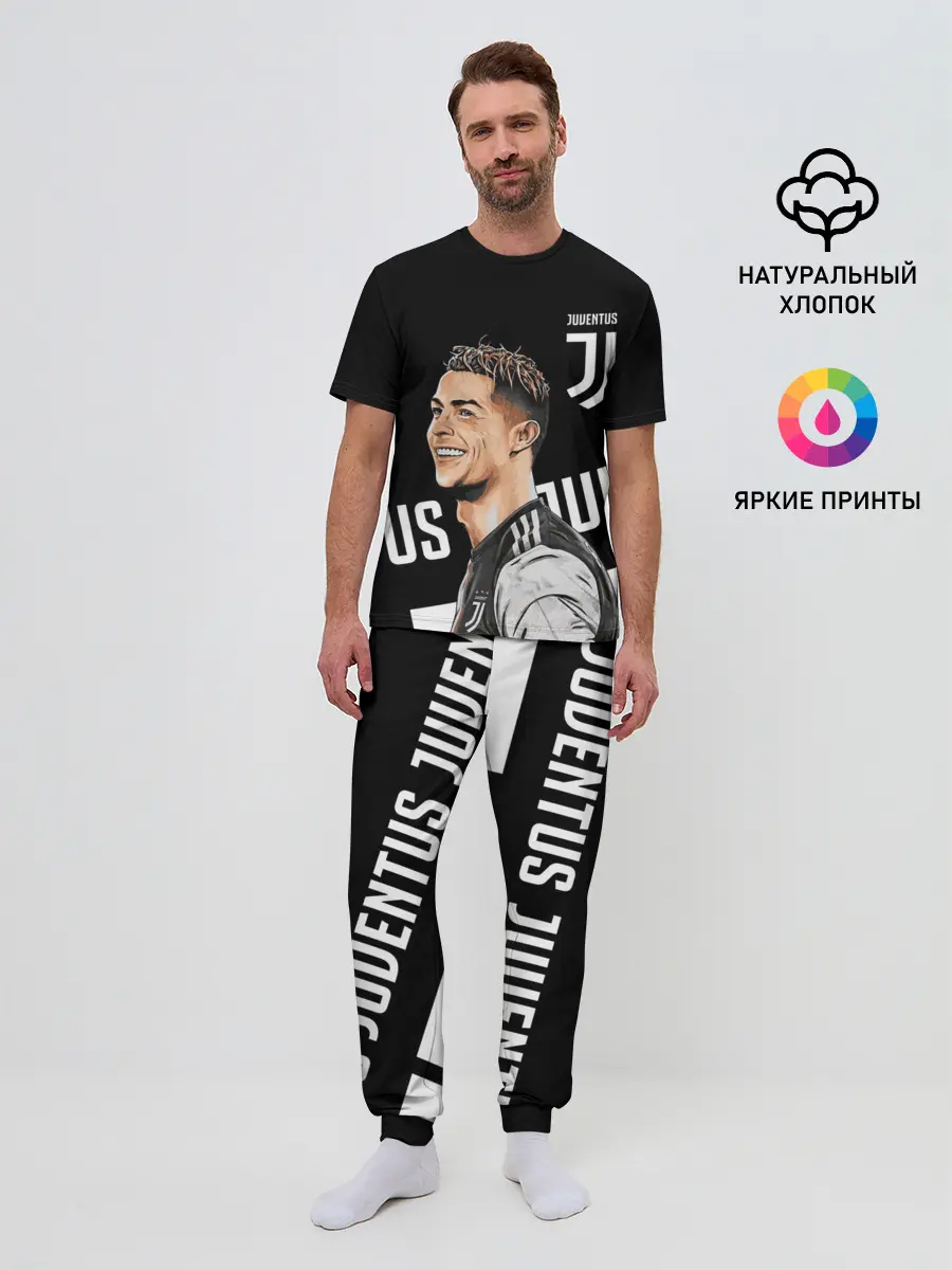Мужская пижама с брюками / КРИШТИАНУ РОНАЛДУ / JUVENTUS