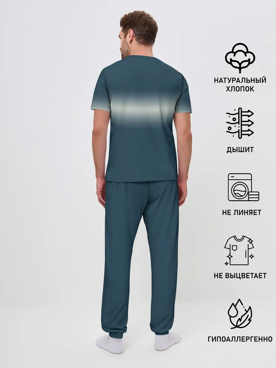 Мужская пижама с брюками / Крутой футбол. Алиссон