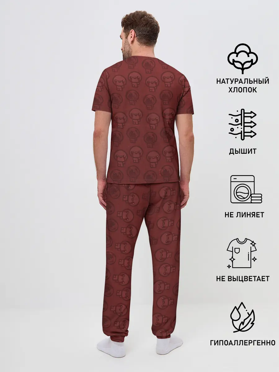 Мужская пижама с брюками / Isaacs pattern