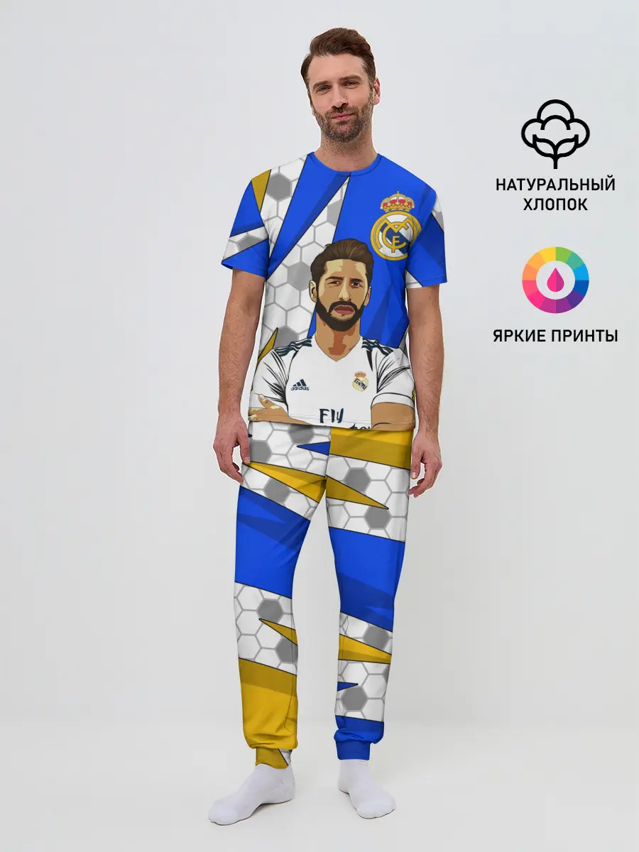 Мужская пижама с брюками / СЕРХИО РАМОС / РЕАЛ МАДРИД