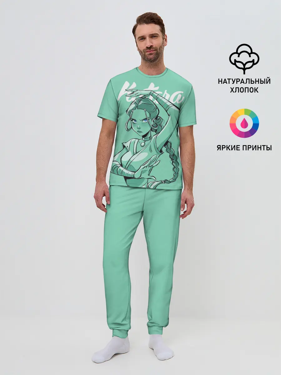 Мужская пижама с брюками / Katara Water
