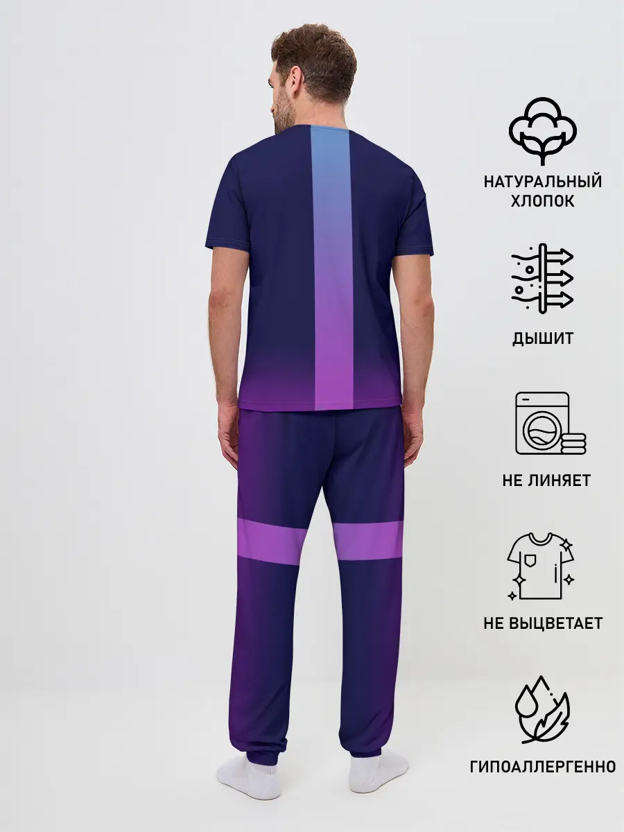 Мужская пижама с брюками / warframe