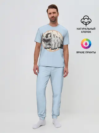 Мужская пижама с брюками / Appa