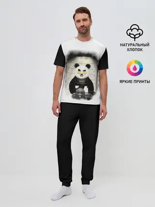 Мужская пижама с брюками / Yami: hight IQ 3D