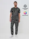 Мужская пижама с брюками / Zebra Camouflage