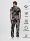 Мужская пижама с брюками / Zebra Camouflage