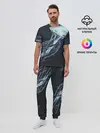 Мужская пижама с брюками / Рисунок медуза