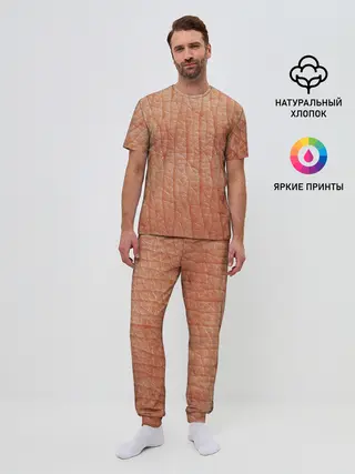 Мужская пижама с брюками / Human Skin