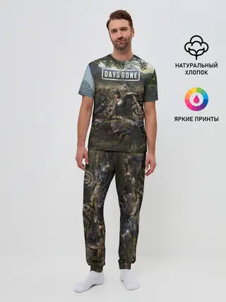 Мужская пижама с брюками / Days gone Дикон и толпа фриков