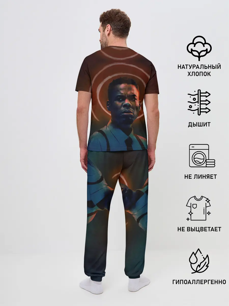 Мужская пижама с брюками / Пила Спираль