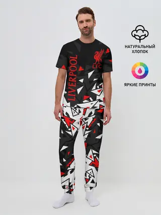 Мужская пижама с брюками / LIVERPOOL / ЛИВЕРПУЛЬ