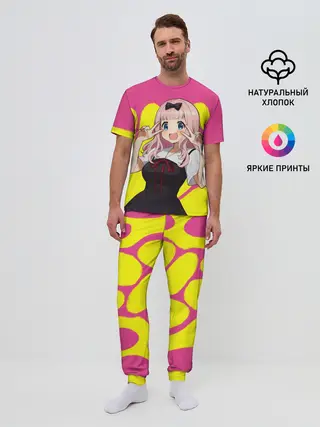 Мужская пижама с брюками / Chika