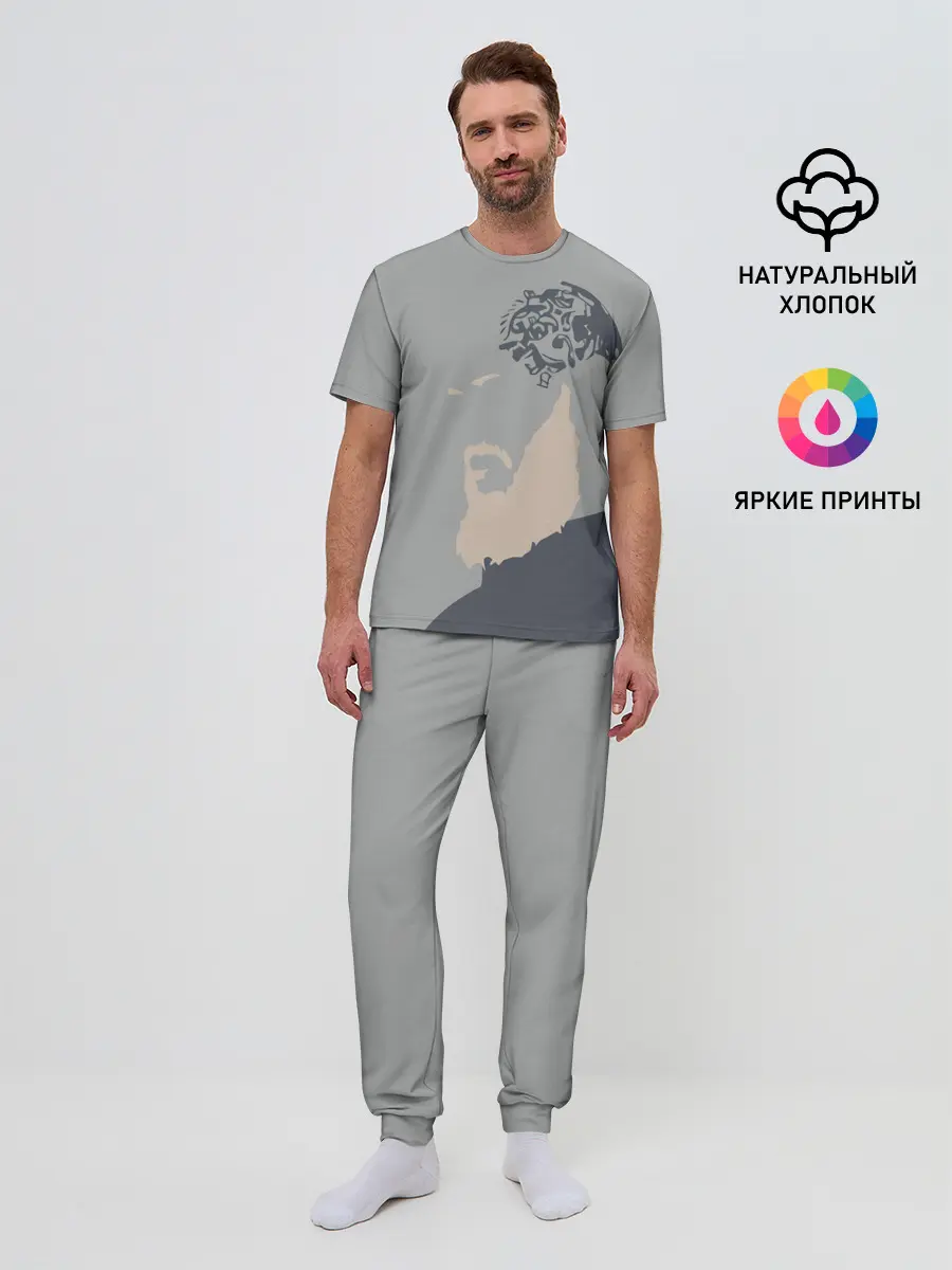 Мужская пижама с брюками / Рагнар Лодброк