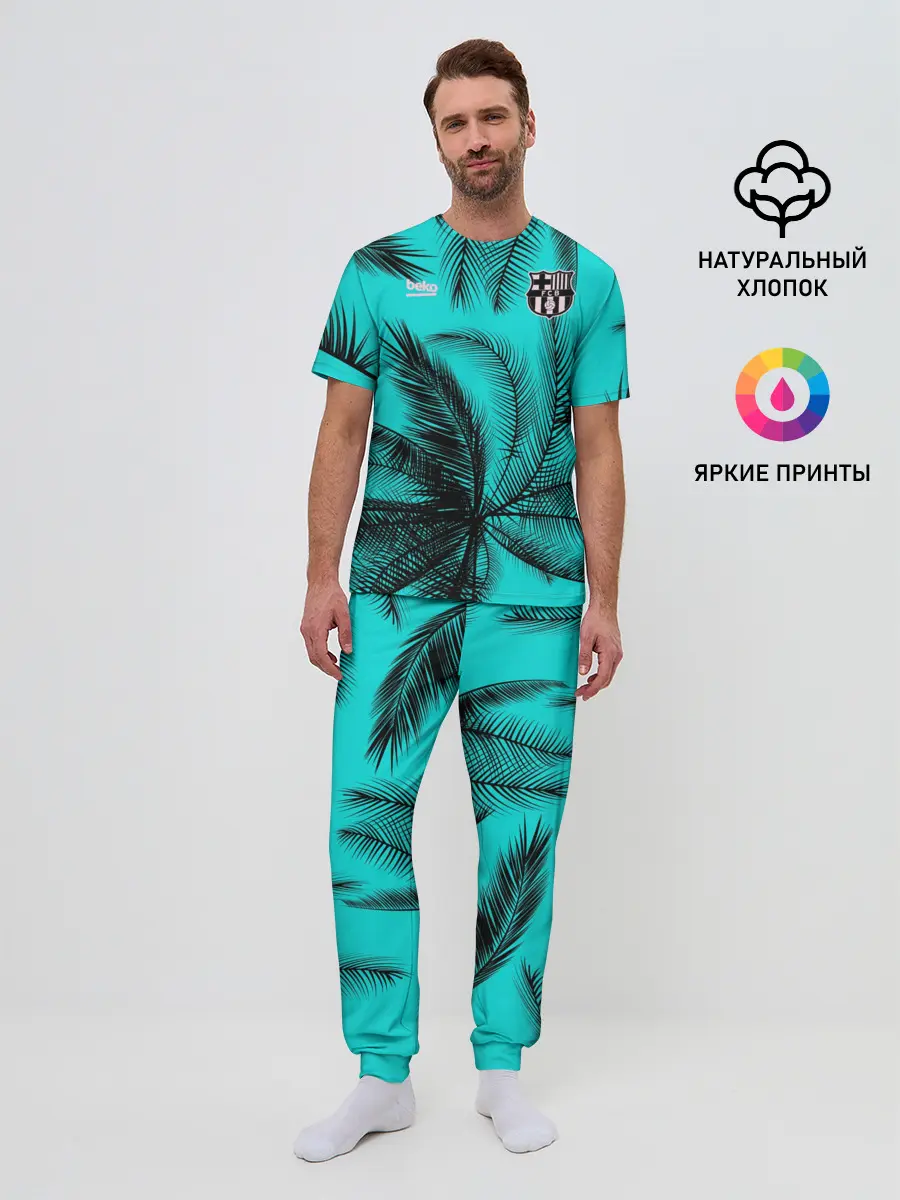 Мужская пижама с брюками / FC Barcelona | Pre-Match