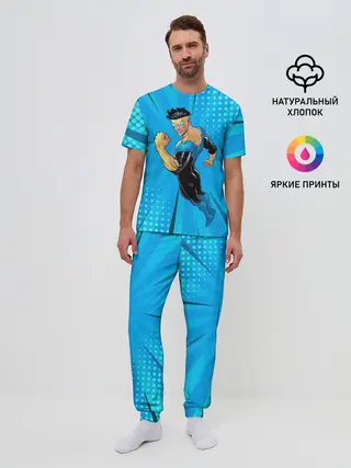 Мужская пижама с брюками / Неуязвимый Марк Грэйсон