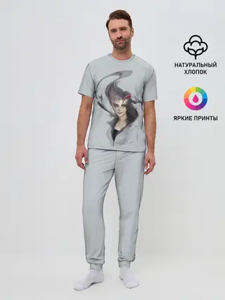 Мужская пижама с брюками / Паразит Рэйко