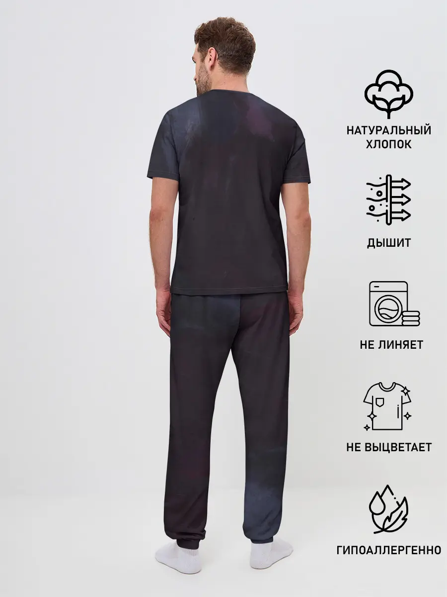 Мужская пижама с брюками / Reiko