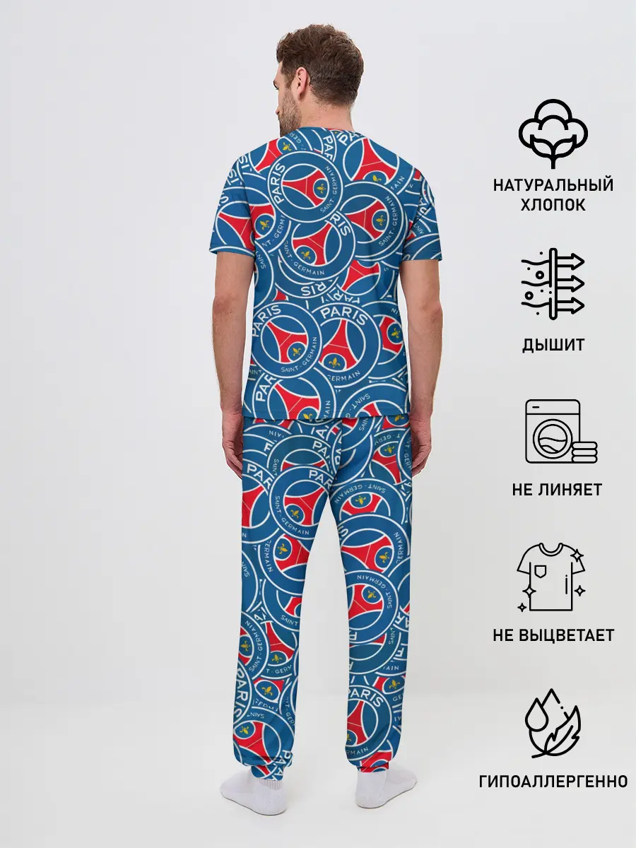 Мужская пижама с брюками / ФК ПСЖ / PARIS SAINT GERMAIN
