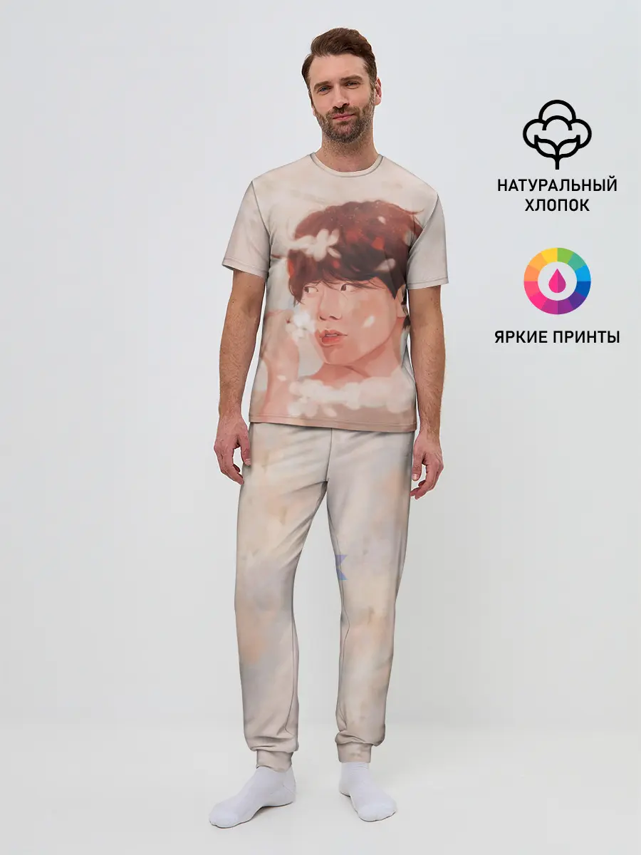 Мужская пижама с брюками / J-Hope ART
