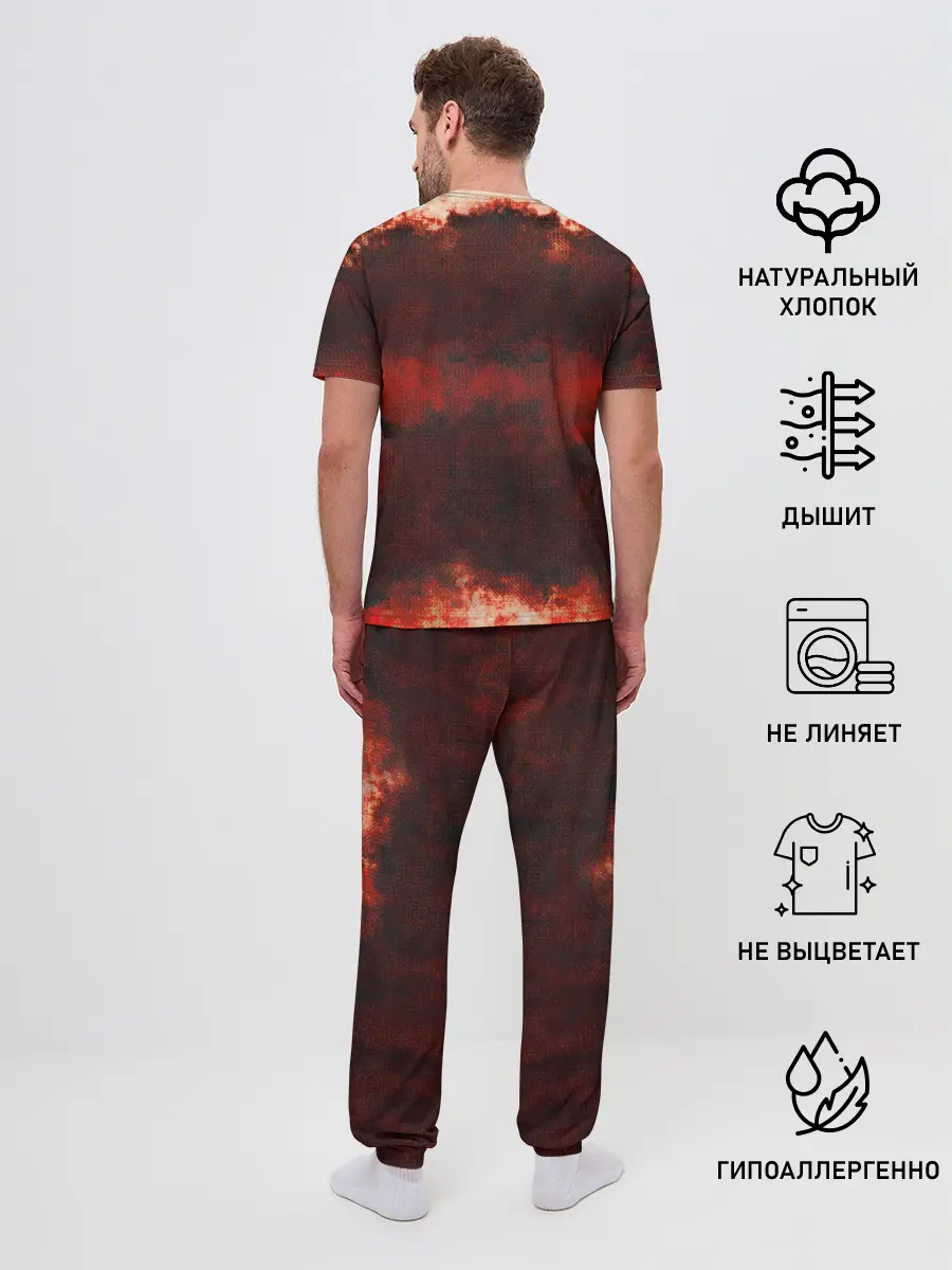 Мужская пижама с брюками / Озарение