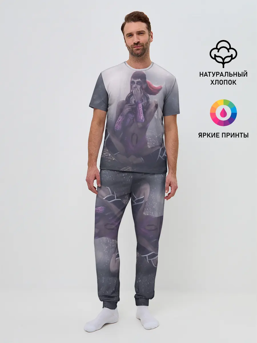 Мужская пижама с брюками / Wei. The first Aegis | Dota 2