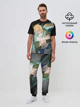 Мужская пижама с брюками / Цунаде