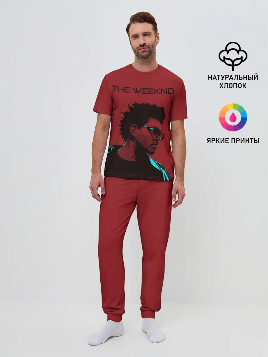 Мужская пижама с брюками / the weeknd