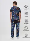Мужская пижама с брюками / Глитчи