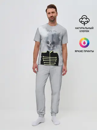 Мужская пижама с брюками / Black parade