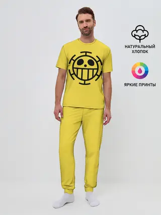 Мужская пижама с брюками / Как у Трафальгара Ло One Piece