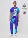 Мужская пижама с брюками / UNDERTALE SANS BLUE